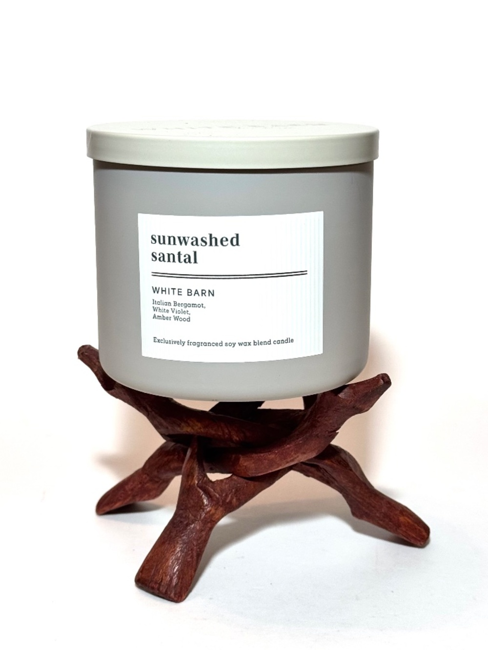 SUNWASHED SANTAL 3 Wick Candle
